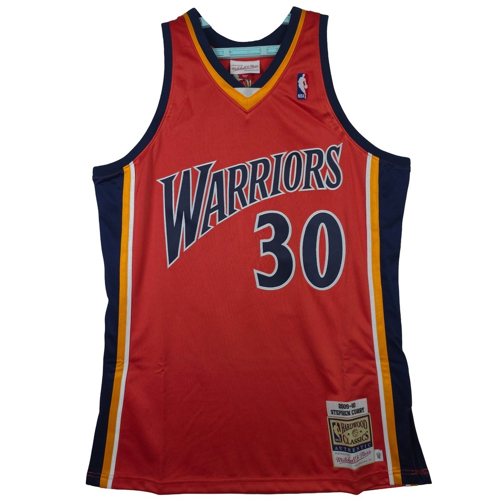 Authentic Steph Curry Golden State Warriors Mitchell & Ness NBA Large Jersey NWT